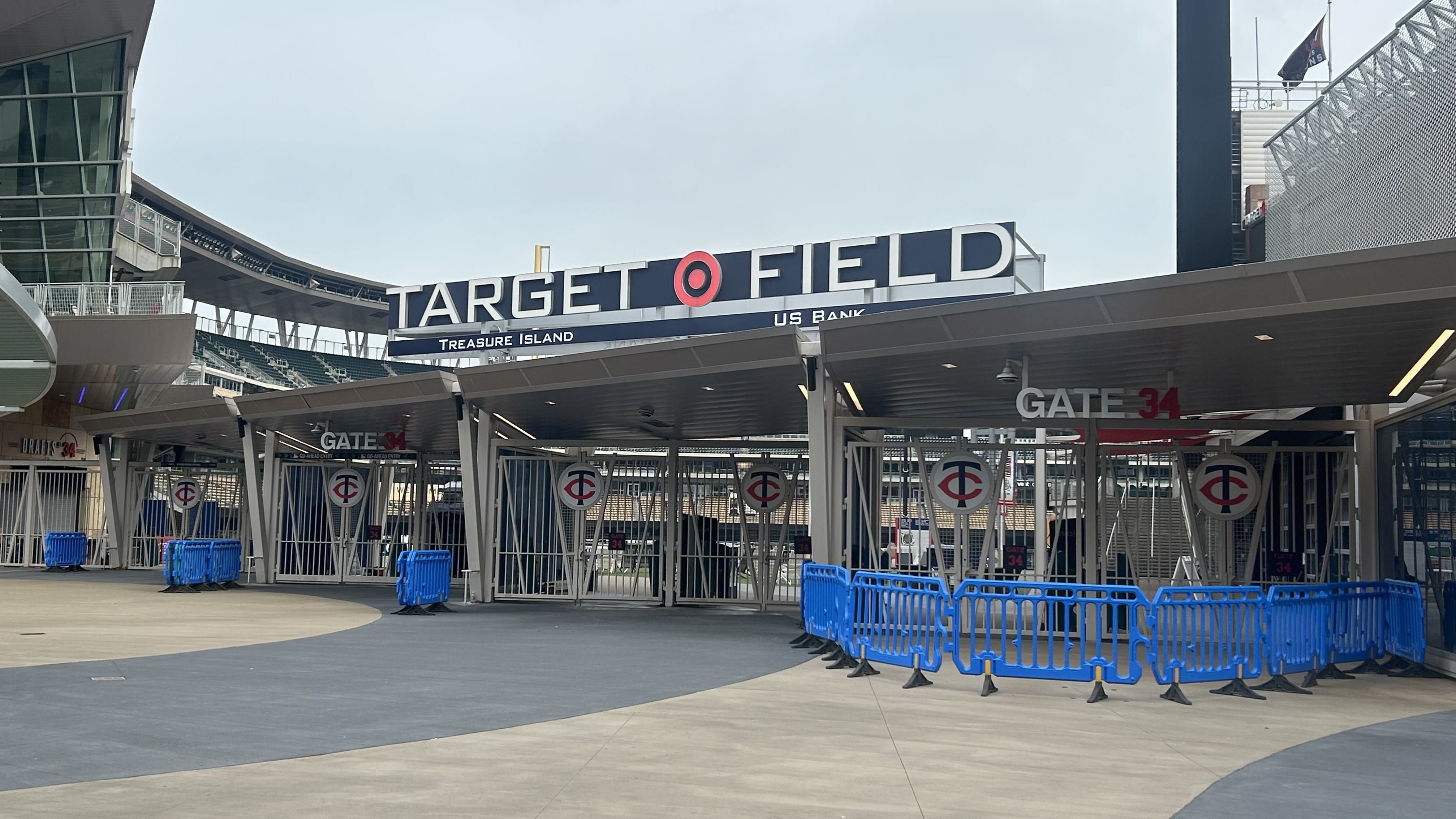 Gate 34 at Target Field in Minneapolis.